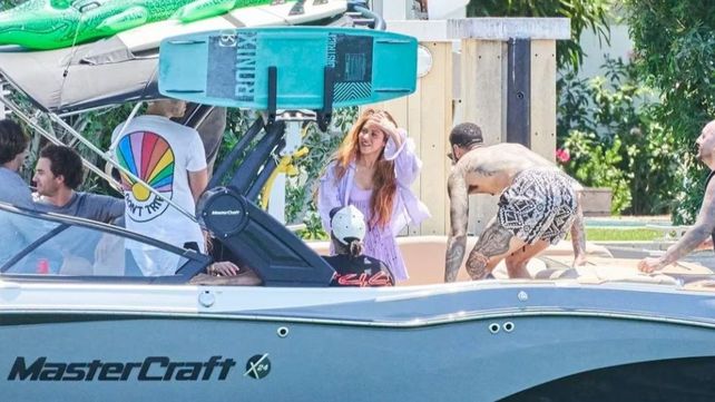 Shakira y Lewis Hamilton