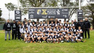 Los chicos del CAE que participaron del Juan Cruz Mathé.