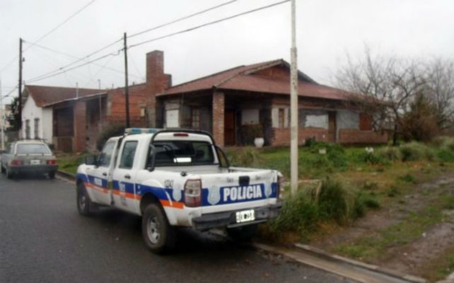 Juego macabro. La casa donde ocurrió la tragedia.