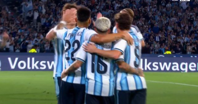 Argentina le gana a Bolivia.