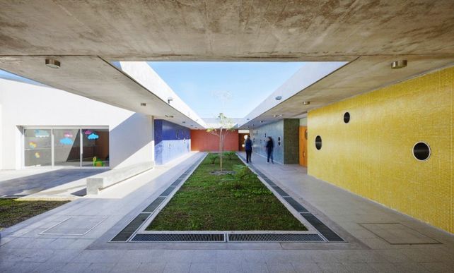 El jardín de Barranquitas Sur fue elegido entre los 15 mejores edificios de Argentina