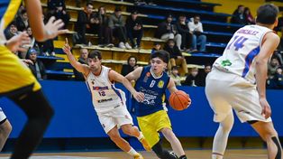 Matías Nicolás Martínez fue el máximo anotador de Central en el Cruce Alberdi, por la ida de los cuartos de final interzonales de la Liga Federal.