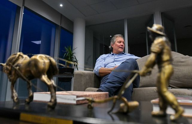 El vicepresidente de la Sociedad Rural Argentina, Marcos Pereda.