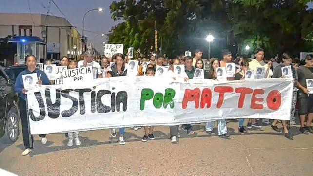 Gualeguay se movilizó meses atrás por justicia por la muerte de Matteo Rothar.