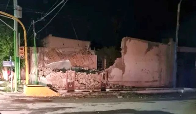 El terremoto fue de 6