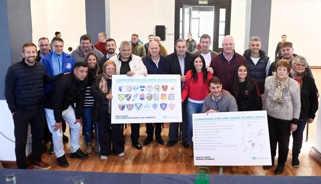 La Liga Santafesina y sus clubes se sumaron al programa Reciclatón.