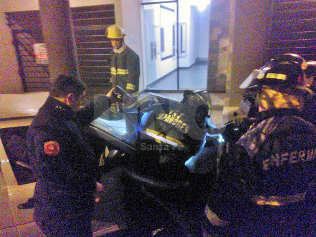 Espectacular triple choque en avenida Urquiza y Juan de Garay de Santa Fe