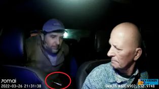 Asaltó a un taxista y el atraco quedó registrado en imágenes