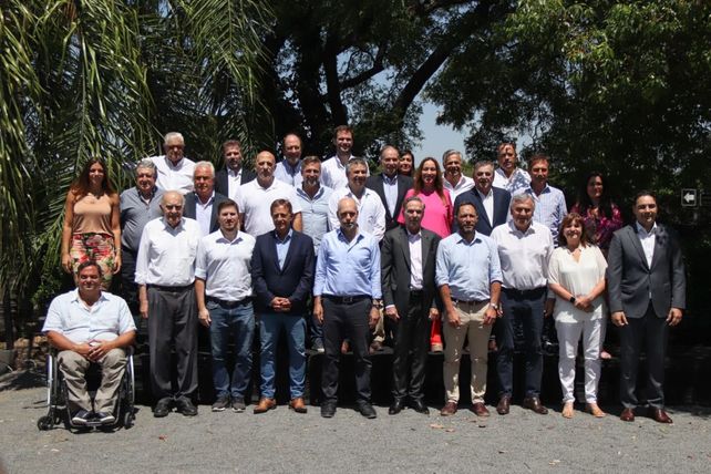 La mesa nacional de Juntos por el Cambio.