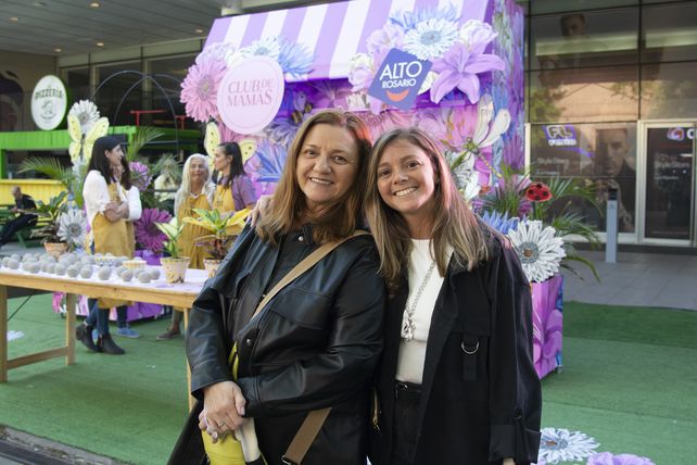 Graciela Cicarelli y Melina Ocaña.