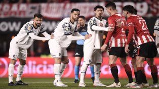 La pelota parada fue la clave para el triunfo de Independiente.