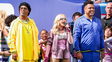 Ronaldinho, Ronaldo y Madonna sorprendieron en el primer show de entretiempo de un Mundial