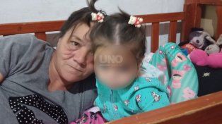 Jaquelina la abuela de Catalina y quien fue atacada por los animales junto a ella, festejó el alta con una foto y un mensaje en sus redes sociales.