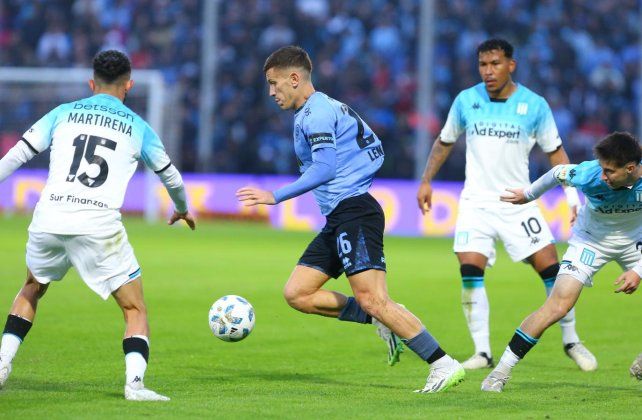 Racing goleaba, se durmió y Belgrano se lo empató en Córdoba