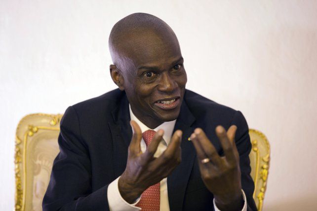 El asesinado presidente de Haití Jovenel Moïse. Buscaba sumar poderes a la Presidencia mediante un referendo constitucional.