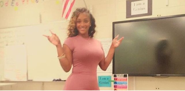 Esta maestra desata polémica por cómo se viste para dar clases Esta maestra desata polémica por cómo se viste para dar clases