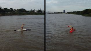 Kayak y stand up paddle: buscan regular la actividad de quienes ofrecen el alquiler de equipos en Santa Fe. Foto ilustrativa.