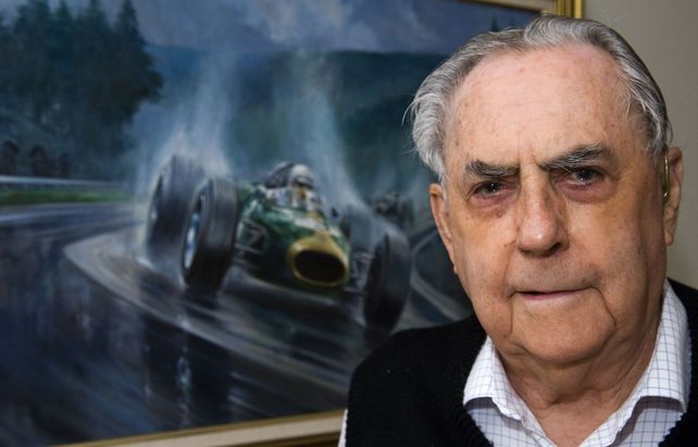 Brabham empujó su auto hasta la línea de meta para conseguir su primer título.