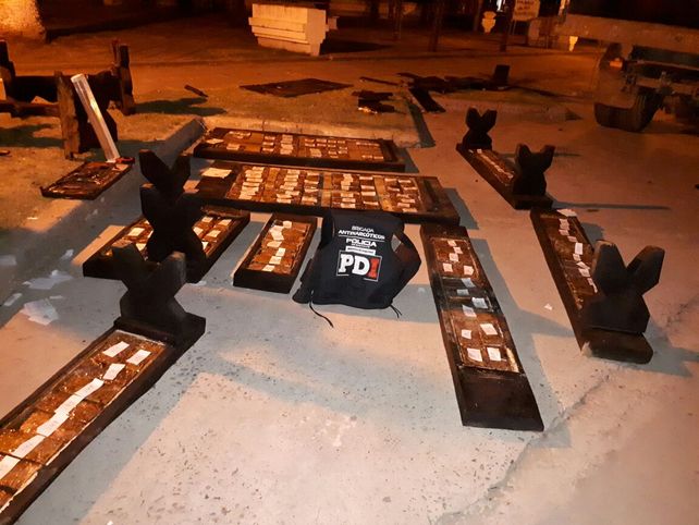 Sorpresa. El secuestro de los muebles con estupefacientes.&nbsp;