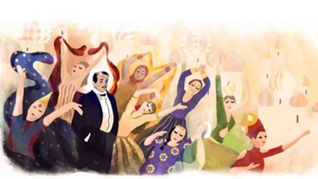 Sergei Diaghilev, el hombre que revolucionó el ballet, homenajeado por Google
