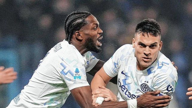 Lautaro Martínez llegó a los 171 goles con la camiseta de Inter.