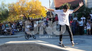 Candioti Park: se inauguró una nueva pista de skate en la ciudad