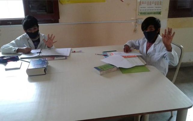 Los chicos volvieron a clases en Santa Fe bajo un estricto protocolo
