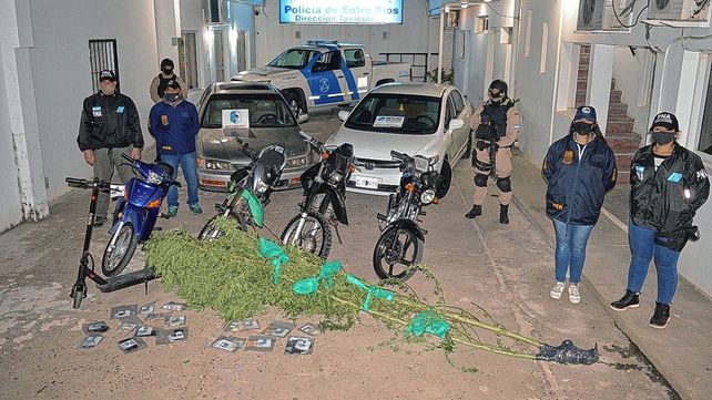 Narcomenudeo: secuestraron droga y dinero en nueve allanamientos en Paraná
