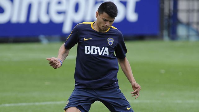 ¿Jugará?.El atacante nacido en Concordia pelea por un lugar entre los 11 que enfrentarán a Talleres en La Boca.