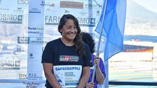 La nadadora santafesina Vanesa García viene de competir con éxito en Canadá y en Europa.