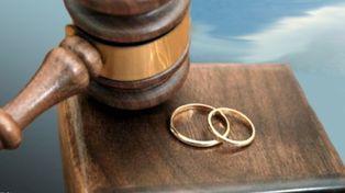 El gobierno nacional presentó este lunes un proyecto que busca establecer modificaciones en la ley de divorcio. Foto ilustrativa.