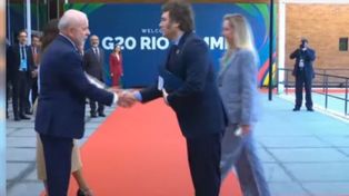 El frío y protocolar saludo entre Javier Milei y Lula da Silva en el G20 en Río de Janeiro