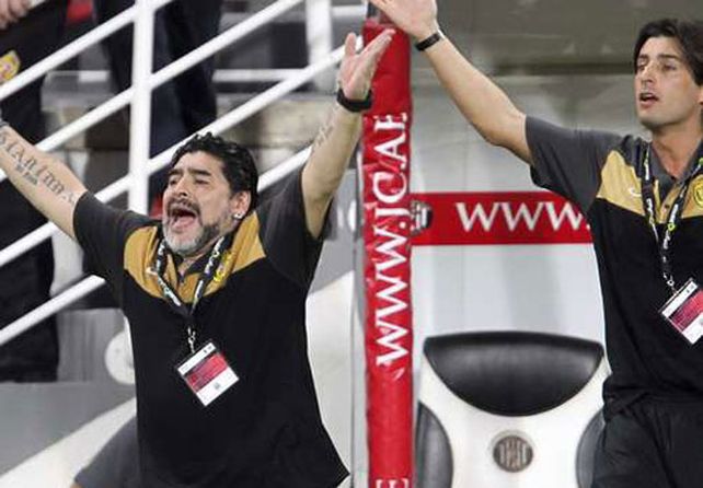 Roberto Trotta disparó contra Diego Maradona