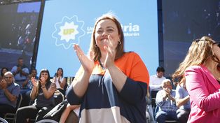 La presidenta de la Cámara de Diputados, Cecilia Moreau.
