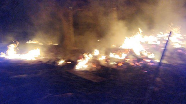 SNMF: se reportan incendios en el sur de Entre Ríos&nbsp;