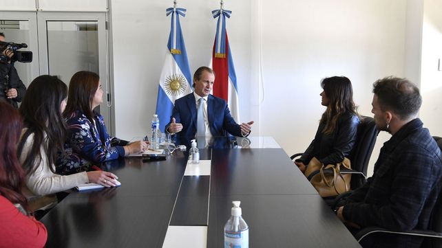 Gustavo Bordet se reunió con titular de Fundación Conciencia