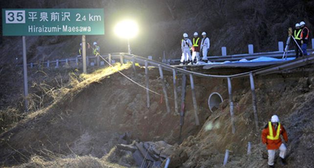La fuerte r&eacute;plica en Jap&oacute;n dej&oacute; al menos tres muertos y 140 heridos