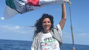 Una diputada argentina del FIT fue detenida por Israel en la flotilla que iba a Gaza