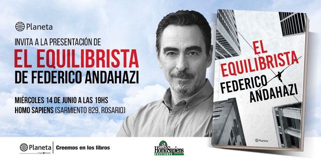 Cristina va a estrellar el Jumbo, dijo Federico Andahazi en Facebook Live de La Capital