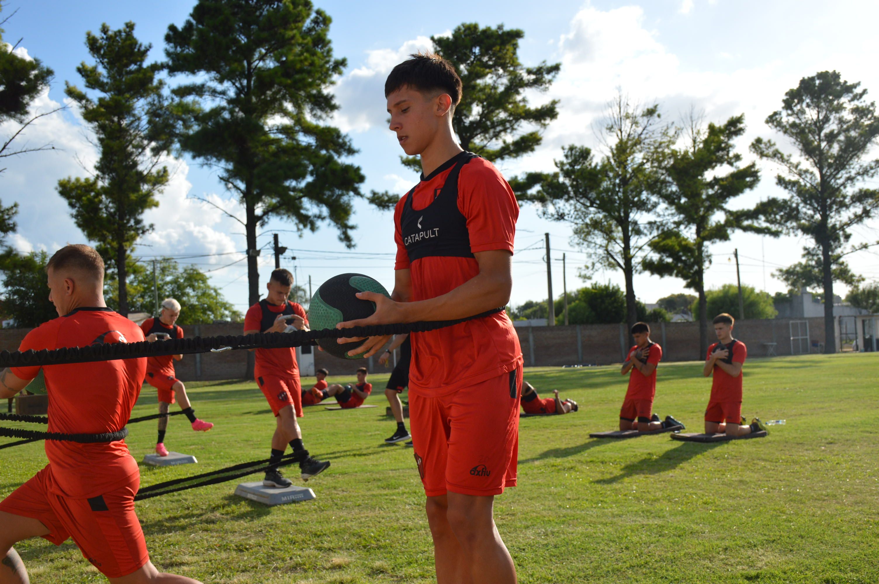 El equipo de Patronato entrenó en La Capillita.