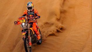 Luciano Benavides es el nuevo líder del Dakar y sueña con la consagración en motos