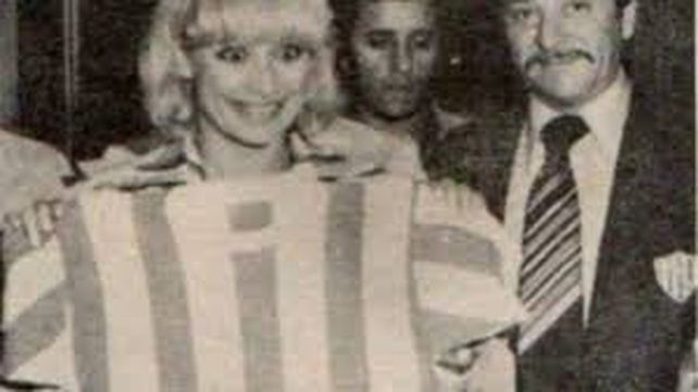 Raffaella Carrà se presentó el miércoles 17 de octubre de 1979 en Unión