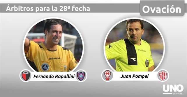 Los equipos santafesinos ya tienen árbitros confirmados para las próximas dos fechas