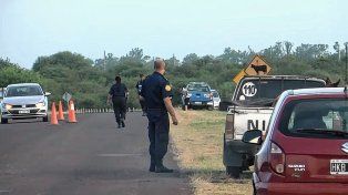 La zona donde fue encontrado el perro del joven que apareció calcinado en su auto en Cerrito.