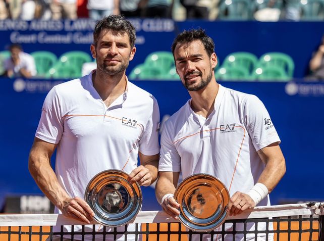 Fognini y Bolelli forman una pareja estable ya que son los doblistas del equipo de Copa Davis de Italia.