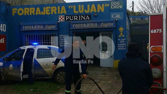 Le explotó una garrafa al empleado de una forrajería y está grave en el Cullen Le explotó una garrafa al empleado de una forrajería y está grave en el Cullen