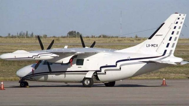 La avioneta Mitsubishi LV-MCV