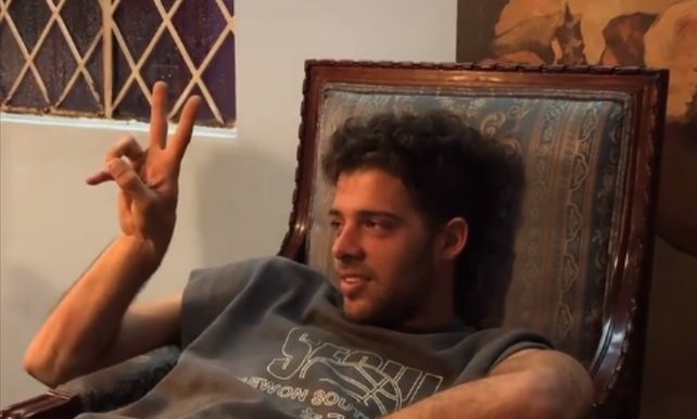 Santi Maratea siguió minuto a minuto cómo marchaba la recaudación de fondos para la ONG Trans Argetninxs.