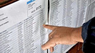 Elecciones nacionales: publicaron el padrón provisorio y por 15 días se pueden verificar datos y efectuar reclamos