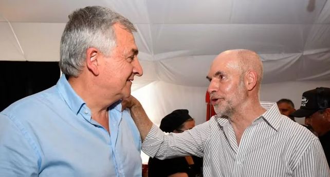 Morales y Rodríguez Larreta almorzaron en el predio de Expoagro